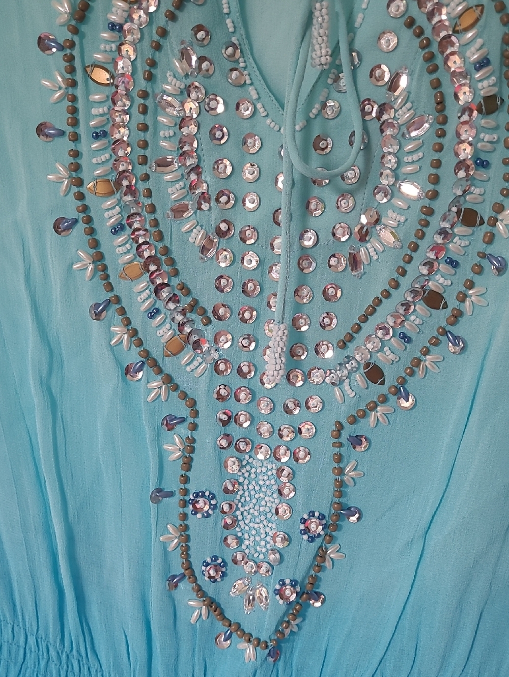 Ombre Beaded Top - Picture 2 of 5